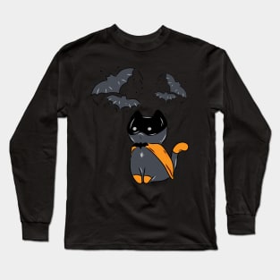 Bat Cat Long Sleeve T-Shirt